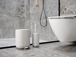 Portaescobillas baño Time 36 cm, Soft grey