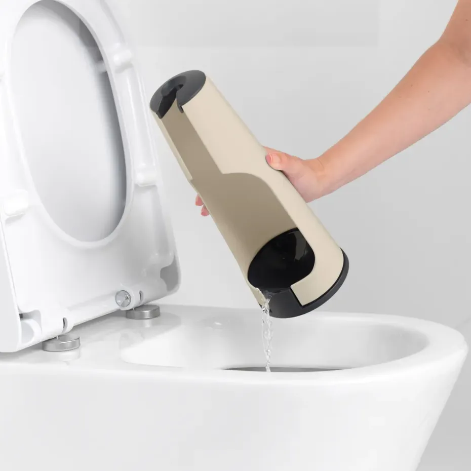 Portaescobillas de inodoro ReNew Brabantia, Soft Beige