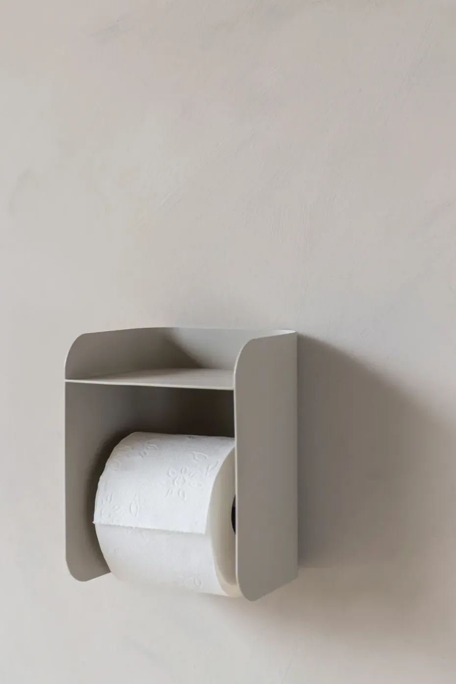 Portarrollos de papel higiénico Carry, Sand grey