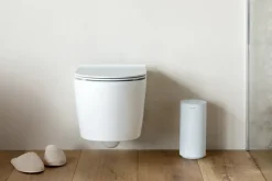 Portarrollos de papel higiénico MindSet, Mineral Fresh White