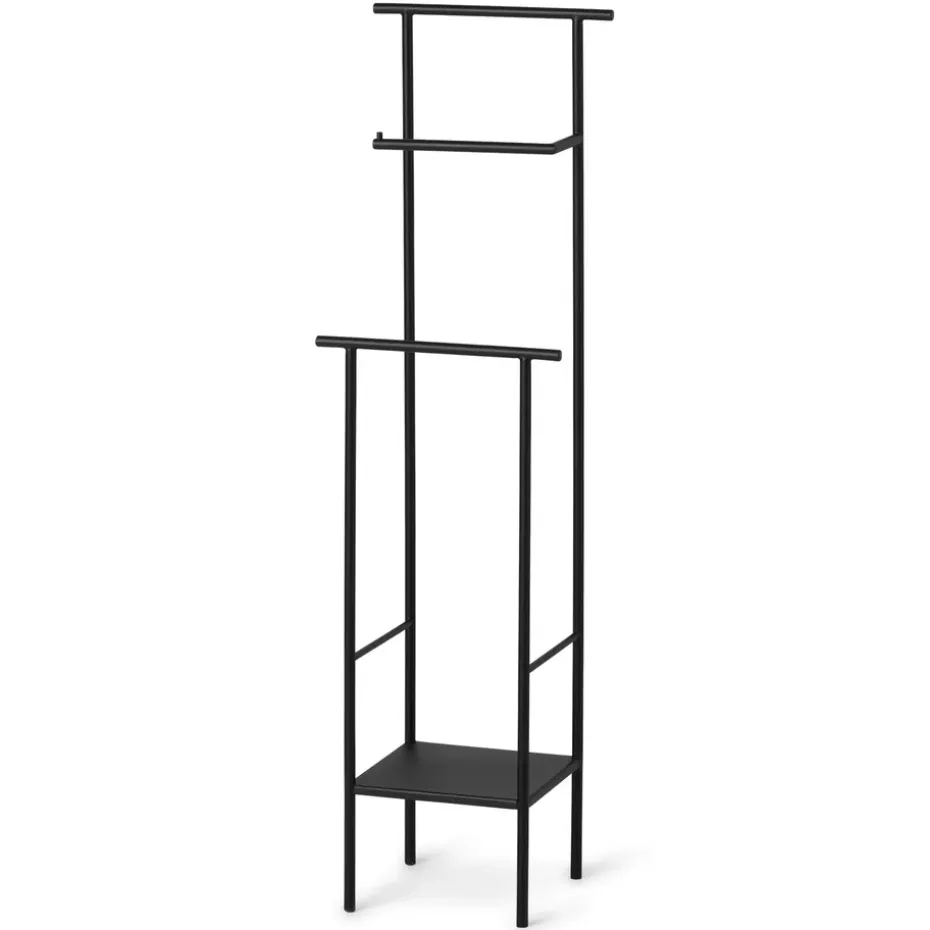 Portarrollos para papel higiénico Dora, Black