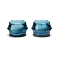 Portavelas Arc 5 cm 2-pack, Azul oscuro