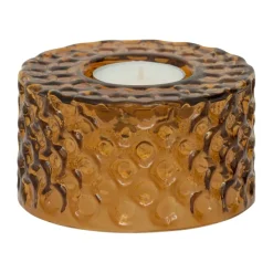 Portavelas Belo Ø10 cm, Golden orange