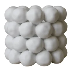 Portavelas Bright Ø17 cm, White