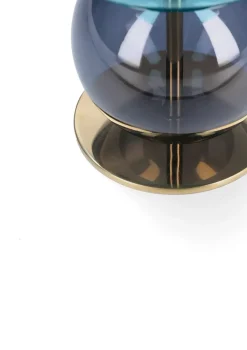 Portavelas Bubble 14 cm, Azul-smoke