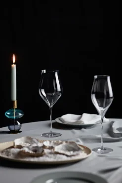 Portavelas Bubble 14 cm, Azul-smoke