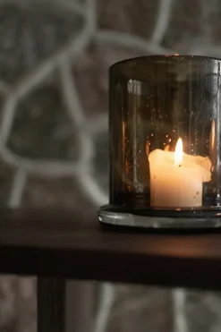 Portavelas Bubble Ø20 cm, Brown