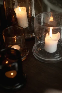 Portavelas Bubble Ø14 cm, Clear