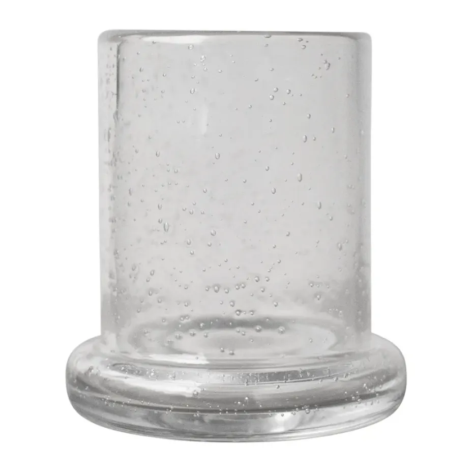 Portavelas Bubble Ø10 cm, Clear