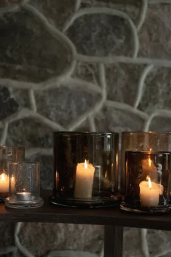 Portavelas Bubble Ø10 cm, Clear