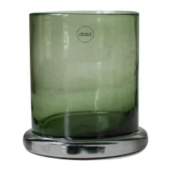 Portavelas Bubble Ø14 cm, Verde