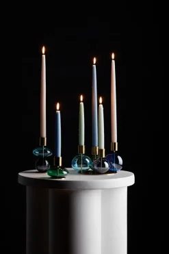 Portavelas Bubble 8 cm, Verde