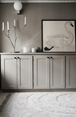 Portavelas Bungenäs Ø12,5 cm, blanco