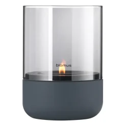 Portavelas Calma Ø10 cm, Steel grey