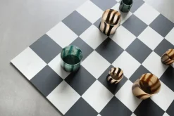 Portavelas Calore XS Ø10 cm, Black-beige