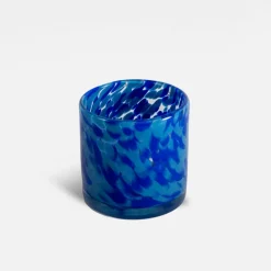 Portavelas Calore XS Ø10 cm, Azul multi