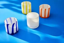 Portavelas Calore XS Ø10 cm, Blanco