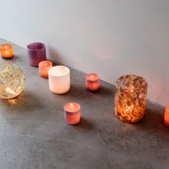 Portavelas Calore XS Ø10 cm, Orange