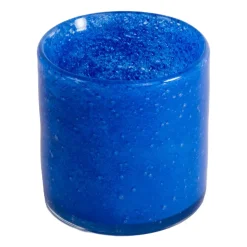Portavelas Calore XS Ø10 cm, Azul