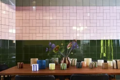 Portavelas Calore XS Ø10 cm, Orange-white