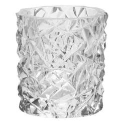 Portavelas Carat transparente, 9,2 cm