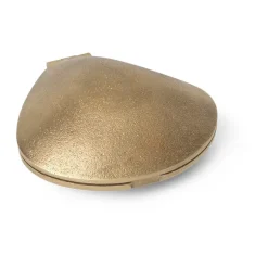 Portavelas Clam, Latón