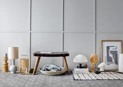 Portavelas con bandeja de madera Bloomingville 6 piezas, Multi