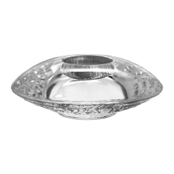 Portavelas Discus 140 mm, Transparente