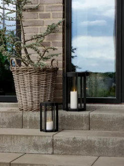 Portavelas Firefly Lanterna 25 cm, Black