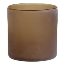 Portavelas Frost M, marrón