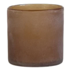 Portavelas Frost S, marrón