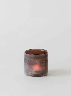 Portavelas Frost S, marrón