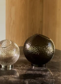 Portavelas Globe Ø10 cm, Negro