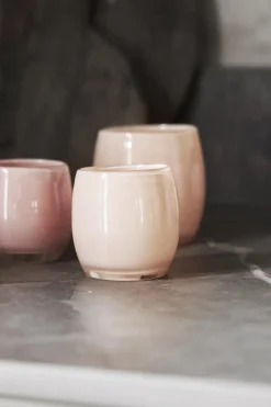 Portavelas Goya Ø10 cm, Rosa