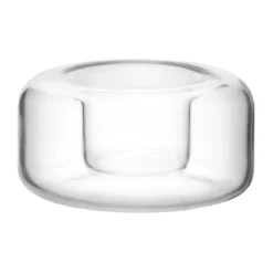 Portavelas Happy 4,7 cm, Transparente