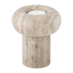 Portavelas Isabea 12 cm, Mármol