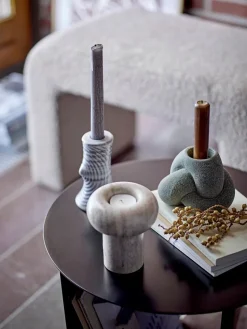 Portavelas Isabea 12 cm, Mármol