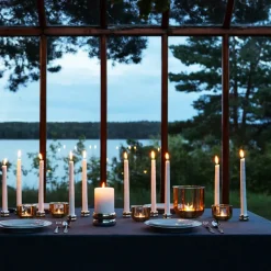 Portavelas Jazz, latón