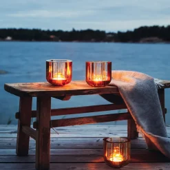 Portavelas Jazz, latón