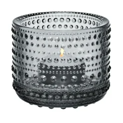 Portavelas Kastehelmi 64 mm, gris