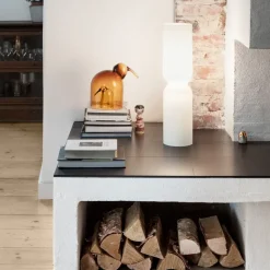 Portavelas Lantern 60 cm, blanco