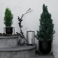 Portavelas Light'in, negro