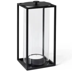 Portavelas Light'in, negro