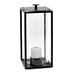 Portavelas Light'In pequeño, negro