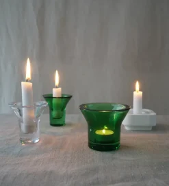 Portavelas Lumi 8 cm, Claro