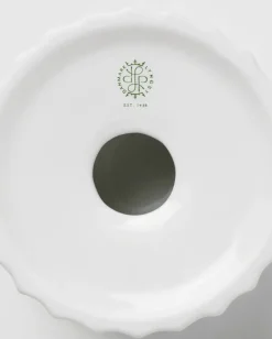 Portavelas Lyngby Tura Ø8 cm, blanco