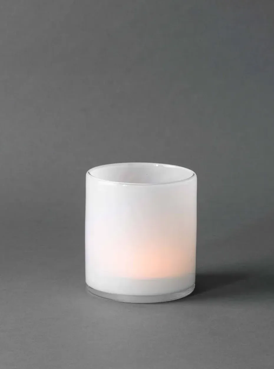 Portavelas Lyric M, blanco