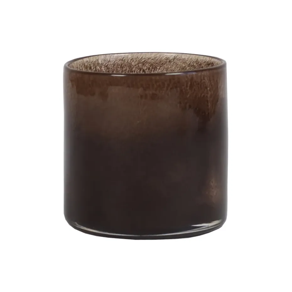 Portavelas Lyric S, marrón oscuro