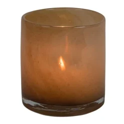 Portavelas Nilla 12 cm, arena