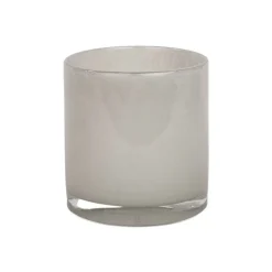 Portavelas Nilla 12 cm, beige grisáceo